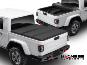 Jeep Gladiator Tonneau Cover - SPYDER - Hard Tri-Fold Style - Black - `20-`25